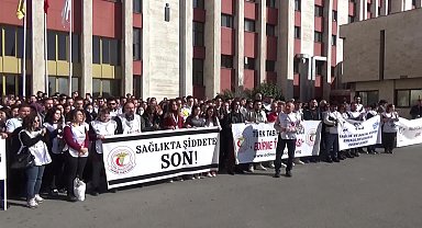 Edirne'de kadın doktorun darp edilmesine meslektaşlarından tepki: "Yaşamak ve yaşatmak istiyoruz"