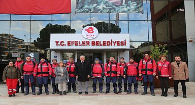 Efeler belediye başkanı Atay'dan 6 Şubat mesajı: "Üzerimize düşen sorumlulukları yerine getirmeye devam edeceğiz"