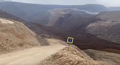 Erzincan İliç’te Altın Madeni’nde toprak kayması meydana geldi