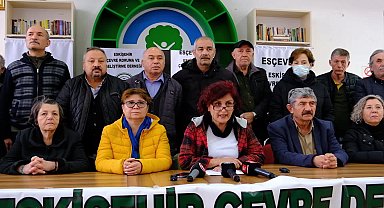 ESKİŞEHİR ÇEVRE KORUMA VE GELİŞTİRME DERNEĞİ: “ERZİNCAN’DA YAŞANAN MADEN FACİASI ER GEÇ ESKİŞEHİR KAYMAZ’DA DA YAŞANACAK”