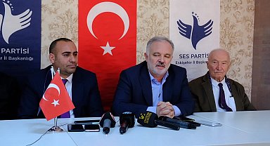 Eskişehir'de konuşan SES Partisi Genel Başkanı Ayhan Bilgen: "Kendi içimizden çıkacak bağımsız adaylarla seçime girme kararı aldık"