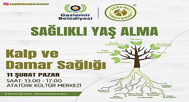 Gaziemir'de kalp ve damar hastalıkları anlatılacak