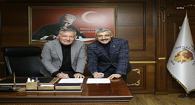 Honaz Belediyesi'nde yeni sosyal tesis için imzalar atıldı
