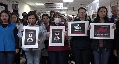 İzmir, 6 Şubat depremlerinde hayatını kaybedenleri andı