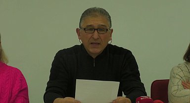 İZMİR'DE SAĞLIK ÇALIŞANLARI, TBMM GENEL KURULU GÜNDEMİNDEKİ SAĞLIKLA İLGİLİ KANUN TEKLİFİNE TEPKİ GÖSTERDİ
