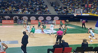 İzmit Belediyespor Kadın Basketbol Takımı, Bursa Uludağ'ı mağlup etti