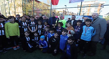 Kartal Belediyesi katkılarıyla düzenlenen 'U11-U12 Sömestr Kupası Futbol Turnuvası' sona erdi