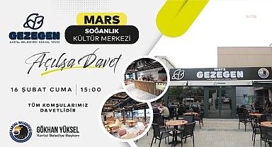 KARTAL BELEDİYESİ'NDEN SOSYAL TESİSLEŞMENİN İLK ADIMI: MARS GEZEGEN KAFE