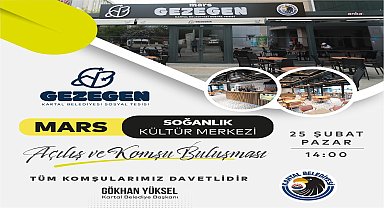 KARTAL’DA SOSYAL TESİSLEŞME HAREKETİ BÜYÜYOR: “MARS GEZEGEN KAFE” AÇILIYOR 