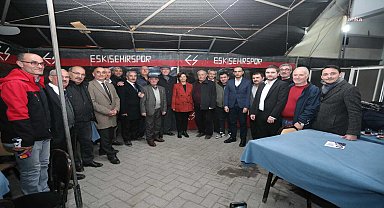 Kazım Kurt ve Ayşe Ünlüce, Sivrihisarlı hemşehrileriyle bir araya geldi