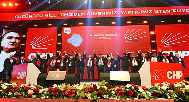 KIRŞEHİR BELEDİYE BAŞKANI EKİCİOĞLU, CHP'NİN ADAY TANITIM TOPLANTISI'NA KATILDI