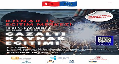 Konaklı gençlere Gazaltı Kaynak Eğitimi