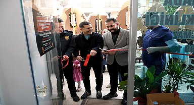 Kuşadası Belediye Başkanı Günel, Güvercinada Veteriner Kliniği'nin açılışını yaptı