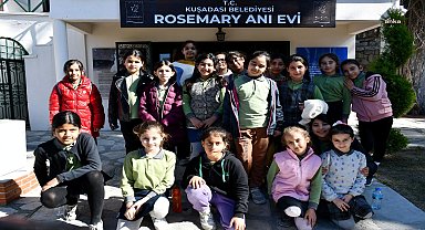 KUŞADASI BELEDİYESİ’NİN KENTE KAZANDIRDIĞI TURİSTİK ROTALAR, İLKOKUL ÖĞRENCİLERİNİ AĞIRLADI