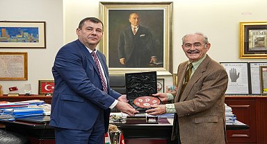 MACARİSTAN’IN İSTANBUL BAŞKONSOLOSU PİNTER’DEN YILMAZ BÜYÜKERŞEN’E ZİYARET