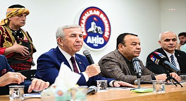 Mansur Yavaş'tan Ankaralılar Derneği'ne ziyaret: "Amacımız Ankara'nın her tarafını yaşanır hale getirmek"