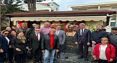 Marmaris Belediyesi katkılarıyla Çıldır Mahallesi'nde yaptırılan Atatürk Büstü törenle açıldı