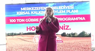 Merkezefendi Belediyesi'nden çiftçilere 100 ton gübre desteği