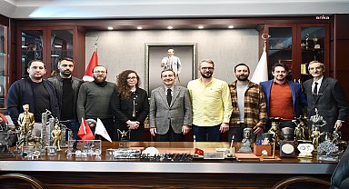 Mimarlar Odası Eskişehir Şubesi'nden Ahmet Ataç'a ziyaret