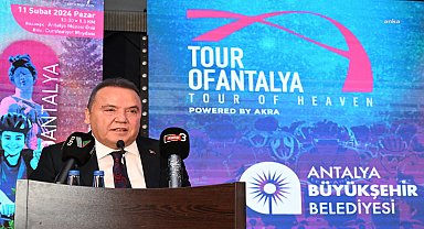 Muhittin Böcek, Antalya Bisiklet Turu'nun tanıtım toplantısına katıldı 
