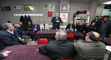 Odunpazarı Belediye Başkanı Kurt'tan 71 Evler Mahallesi sakinlerine ziyaret