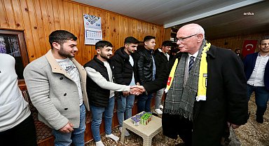 Odunpazarı Belediye Başkanı Kurt'un hemşehri derneklerine ziyaretleri sürüyor