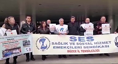 SES Düzce Temsilcisi Cemal Yılmaz: "Sağlıkla ilgili yasa teklifi geri çekilsin"