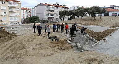Söke Belediyesi, park çalışmalarına devam ediyor