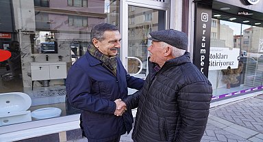 Tepebaşı Belediye Başkanı Ataç, Çamlıca esnafıyla buluştu: "Daha güzel bir kent için çalışmaya devam edeceğiz"
