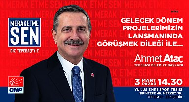 Tepebaşı Belediye Başkanı Ataç, gelecek dönem için projelerini 3 Mart'ta tanıtacak