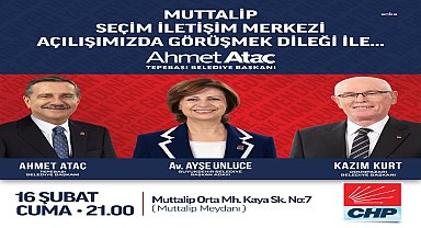 Tepebaşı Belediye Başkanı Ataç, Muttalip ve Çamlıca Seçim İletişim Merkezleri'ni açacak