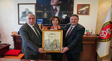 TEPEBAŞI BELEDİYE BAŞKANI ATAÇ VE CHP ESKİŞEHİR BÜYÜKŞEHİR BELEDİYE BAŞKAN ADAYI ÜNLÜCE, ŞOFÖR ESNAFIYLA BULUŞTU