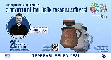 Tepebaşı'nda '3 Boyutlu Dijital Tasarım Atölyesi' düzenlenecek