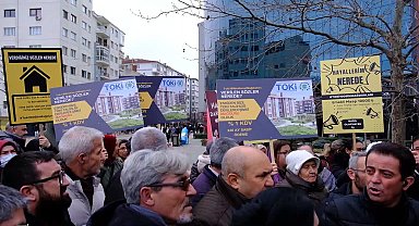 TOKİ mağdurları Eskişehir'den seslendi: "Kim elimizi tutar, kim omuz verirse biz de ona destek veririz. Çözüm yoksa oy da yok"