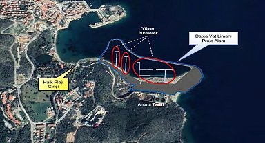 Ulaştırma ve Altyapı Bakanlığı'nın Datça'da yapacağı yat limanı projesine onay çıktı