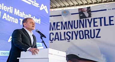 Vahap Seçer, Tarsus Atıksu Şebeke Hattı'nın Temel Atma Töreni'ne katıldı: "10 binden fazla vatandaş bu altyapı çalışmalarından yararlanacak"