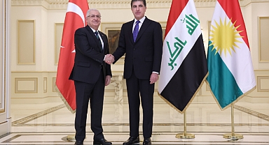 Yaşar Güler, Erbil'de Neçirvan Barzani ile görüştü