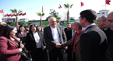 Zeydan Karalar, Sarıçam'da halkla buluştu