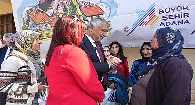 ADANA BÜYÜKŞEHİR BELEDİYE BAŞKANI KARALAR, KARATAŞ SEÇİM OFİSİ’Nİ AÇTI