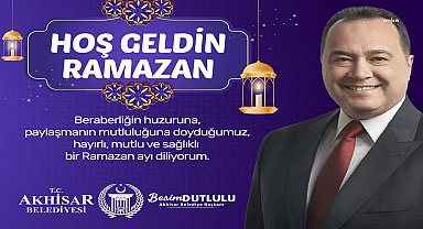 AKHİSAR BELEDİYE BAŞKANI DUTLULU, İFTAR YEMEĞİ DAĞITILACAK NOKTALARI AÇIKLADI