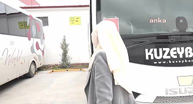 AKSARAY'DA SERVİS ŞOFÖRLÜĞÜ YAPAN FATMA GÜDEN:
