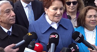 Akşener: “Atatürk'ümüzün biz kadınlara verdiği görevi daha ileri taşımaya söz veriyorum”