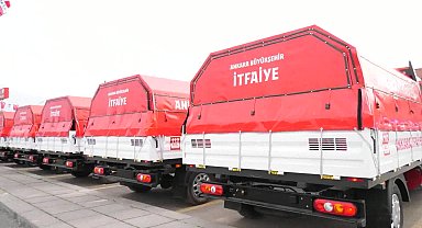 ANKARA BÜYÜKŞEHİR BELEDİYESİ, HAYATİ GÖREV ÜSTLENEN BİRİMLERİNDE ARAÇ FİLOSUNU GENİŞLETİYOR
