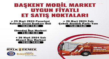 ANKARA BÜYÜKŞEHİR BELEDİYESİ'NİN UYGUN FİYATLI ET SATIŞI DEVAM EDİYOR