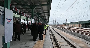 Ankara-Sivas YHT hattı güzergahındaki Sorgun ve Akdağmadeni garlarının açılışı yapıldı