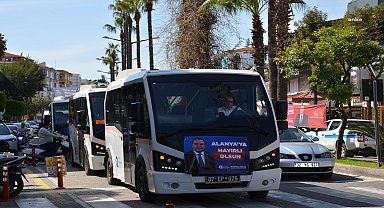 ANTALYA BÜYÜKŞEHİR, ALANYA’DA MİDİBÜSLERLE ULAŞIM DÖNEMİNİ BAŞLATTI