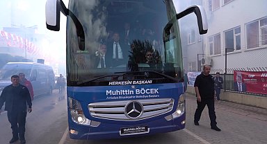 ANTALYA BÜYÜKŞEHİR BELEDİYE BAŞKANI BÖCEK, DÖŞEMEALTI VE KORKUTELİ’DE SEÇİM KOORDİNASYON MERKEZLERİ'Nİ AÇTI: 