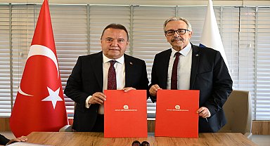 ANTALYA BÜYÜKŞEHİR BELEDİYESİ'NDEN İKİ İŞ BİRLİĞİ PROTOKOLÜ 