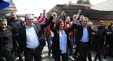AYDIN BÜYÜKŞEHİR BELEDİYE BAŞKANI ÇERÇİOĞLU, EFEKENT PAZARI’NDA VATANDAŞLARLA BİR ARAYA GELDİ