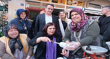 AYDIN BÜYÜKŞEHİR BELEDİYE BAŞKANI ÇERÇİOĞLU'NDAN KOÇARLI PAZARI’NA ZİYARET